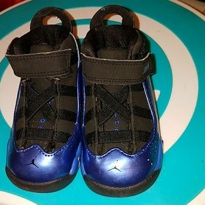Worn Royal blue Jordans